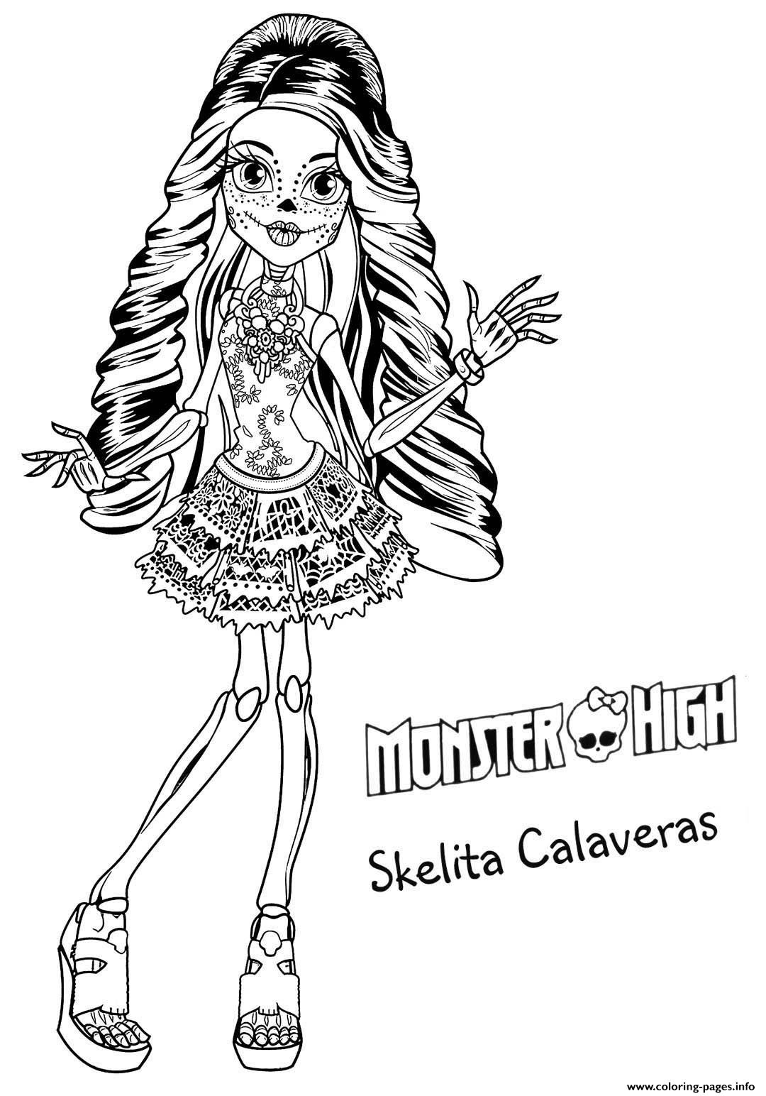 monster high coloring pages printable jpg