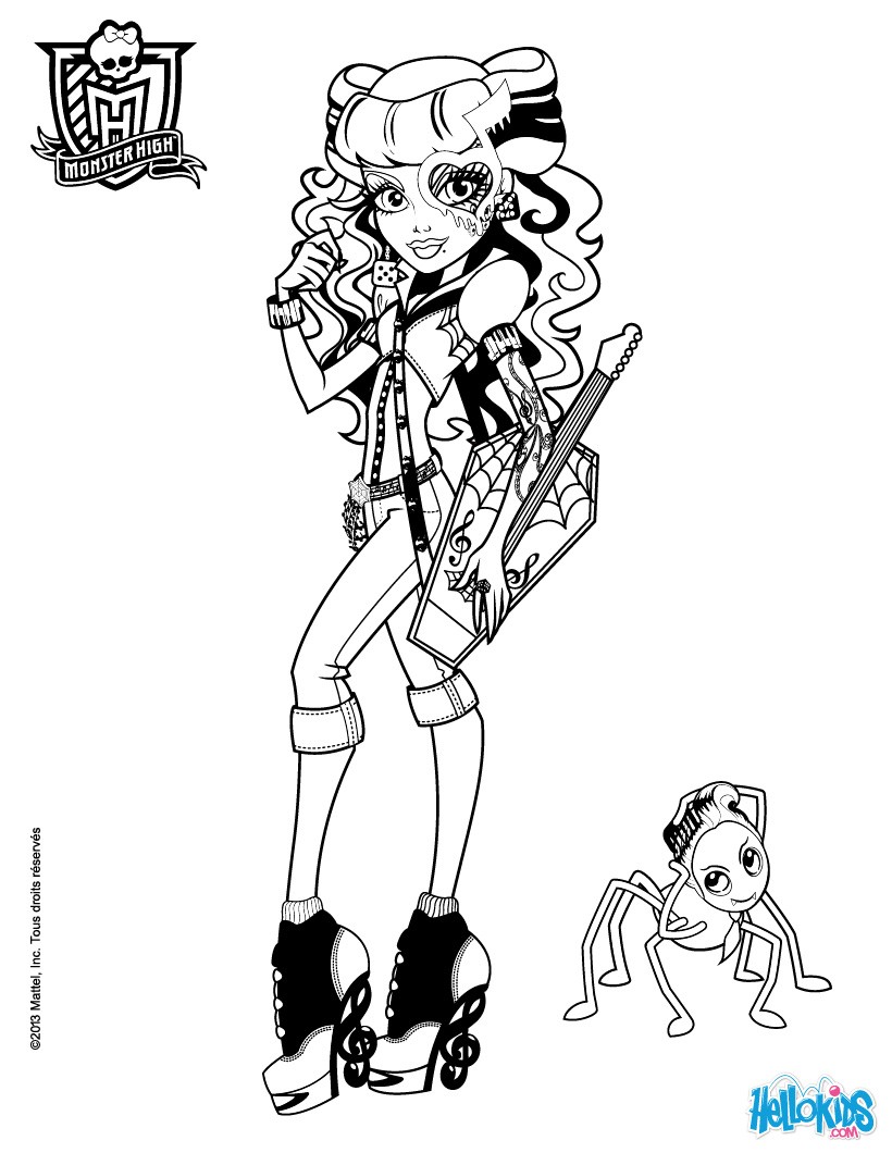 monster high coloring pages printable jpg