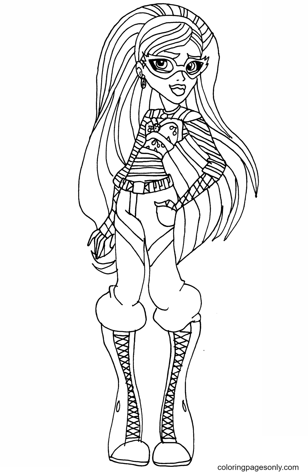 monster high coloring pages printable jpg