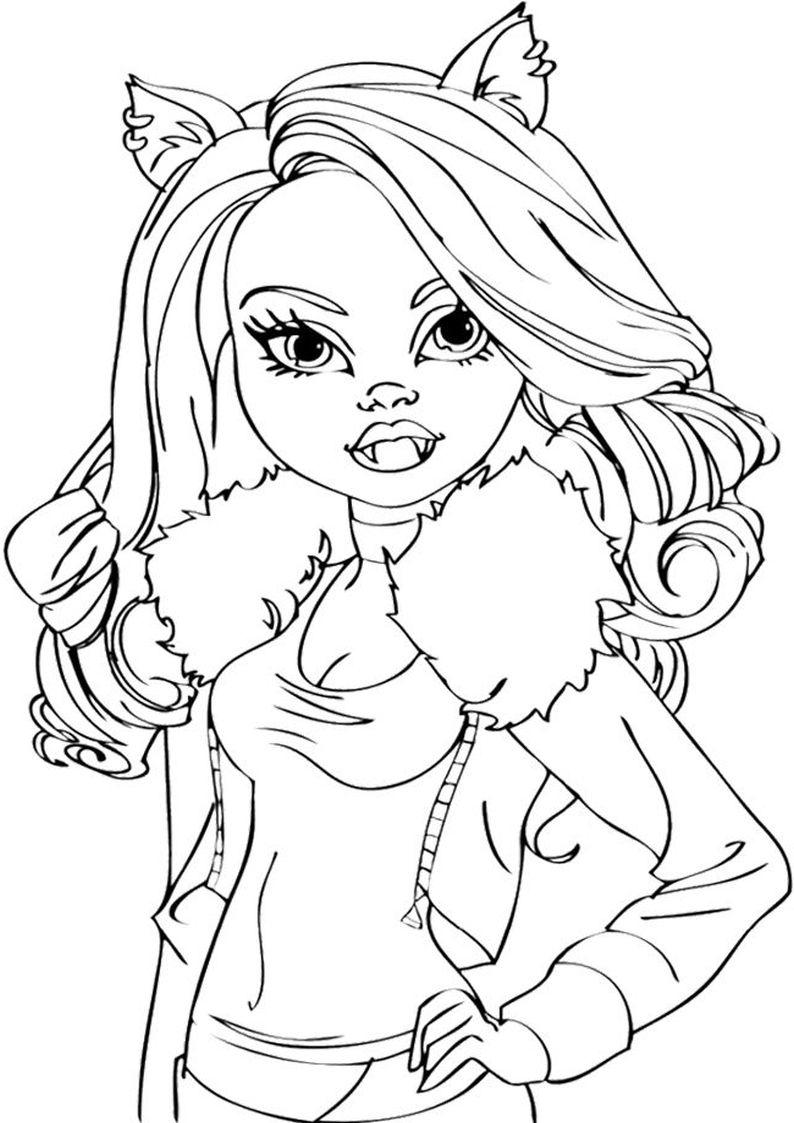 monster high coloring pages printable jpg