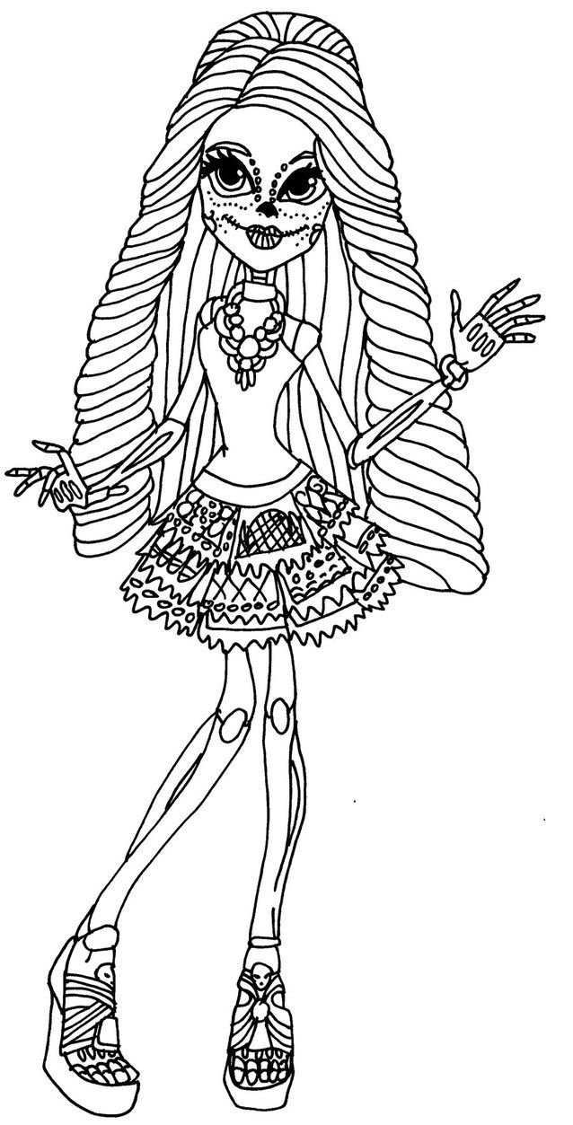 monster high coloring pages printable jpg