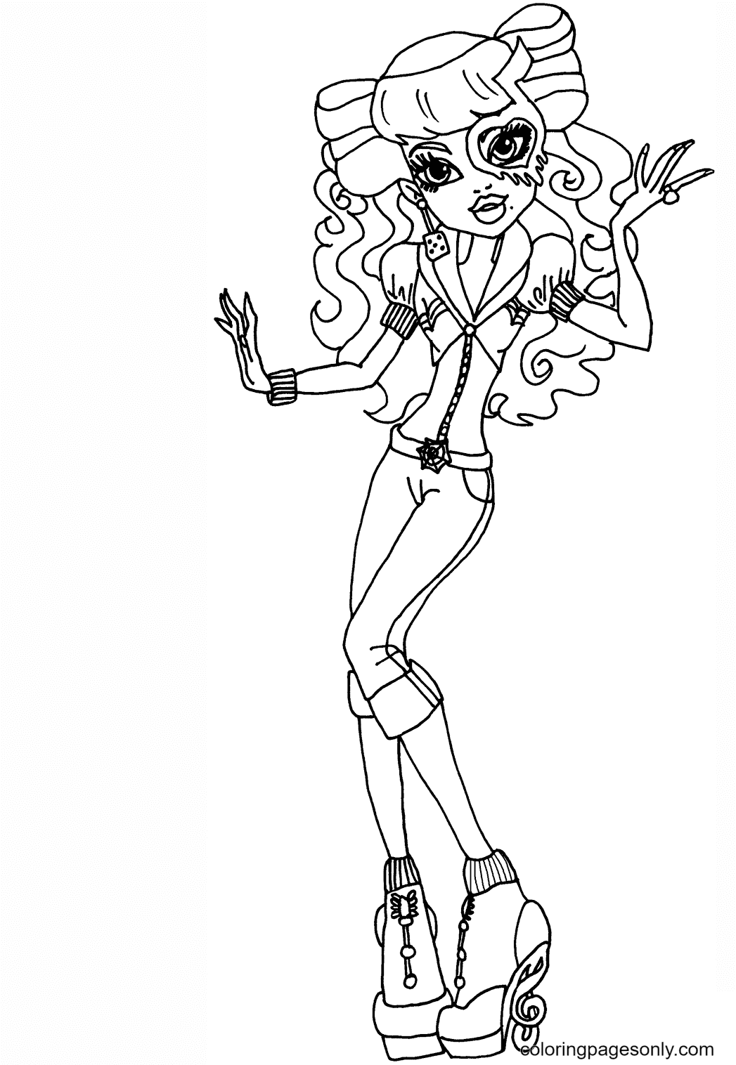 monster high coloring pages printable jpg