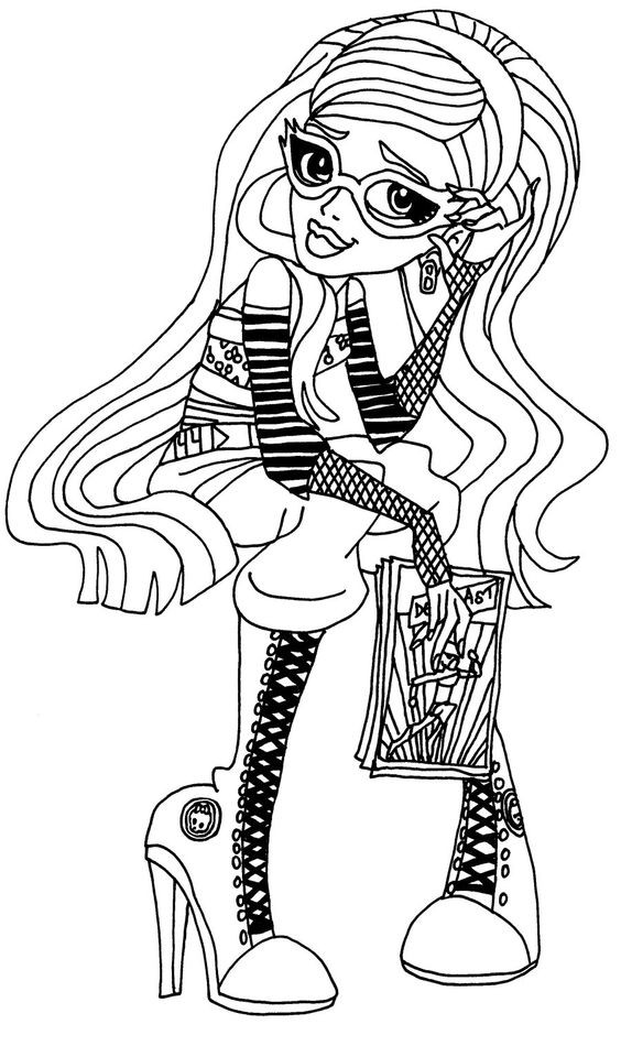 monster high coloring pages printable jpg