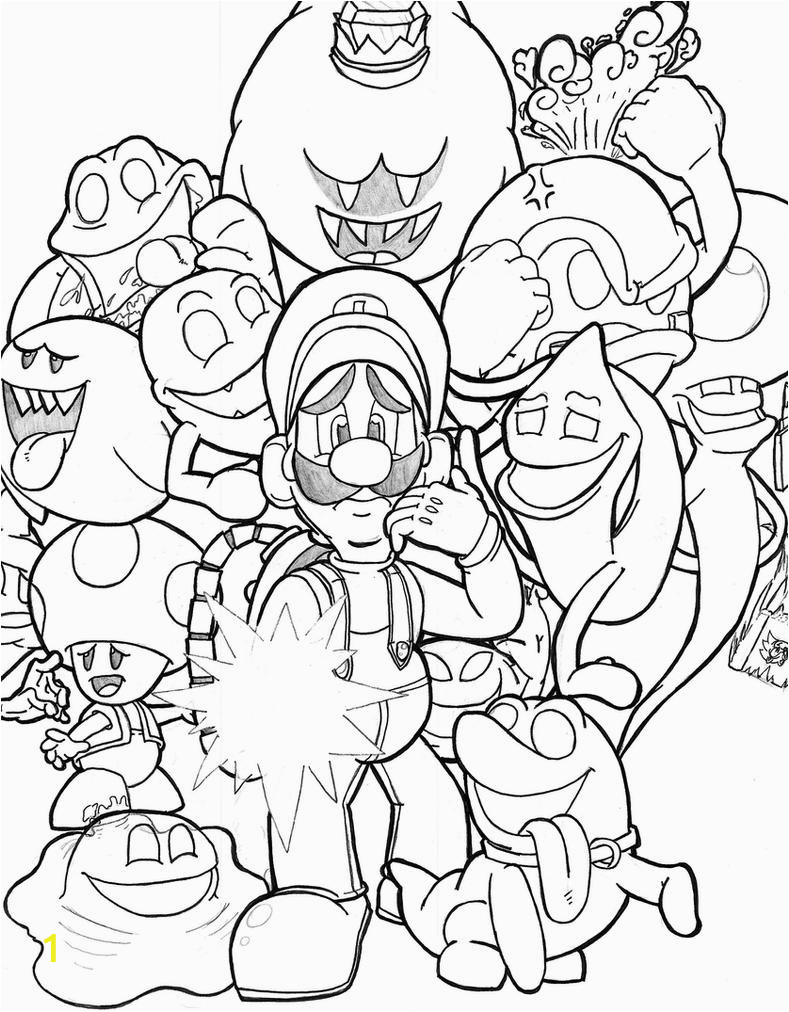 cute luigi coloring pages for kids printable jpg