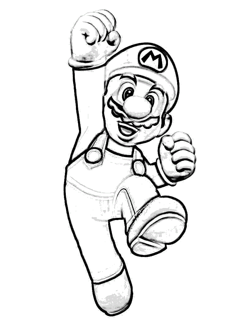 cute luigi coloring pages for kids printable jpg